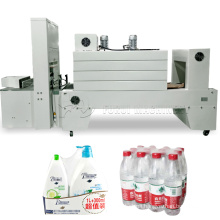 Auto meal food tray sealing machine pet sleeve label pvc pet shrink machine/ heat film shrink wrapping packing  Machine